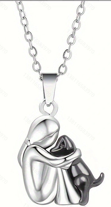 Necklace White + Black