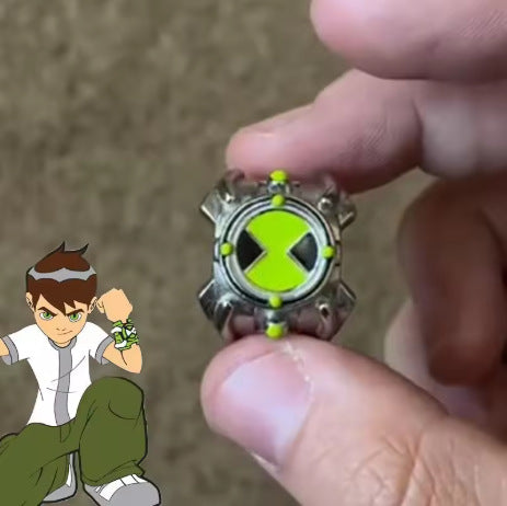 Omnitrix Ring Ben Cosplay Metal Ring European and American Style