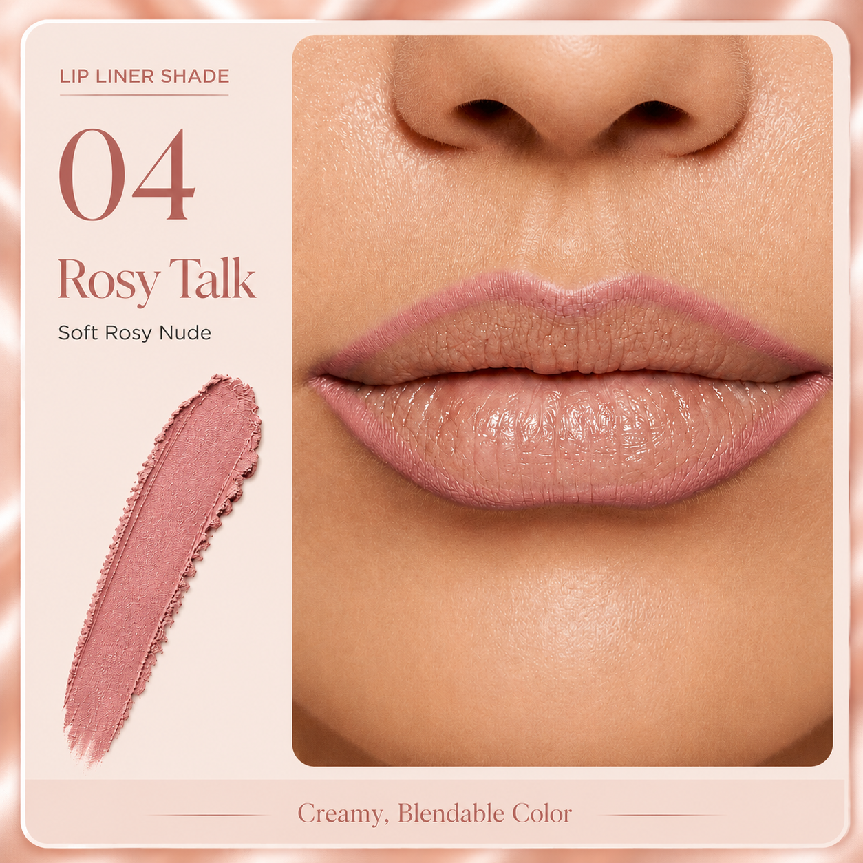 Last Day Buy 1 Get 1 Free Easy Glide Lip Liner — Creamy, Blendable Color with Smooth Application, Summervibes