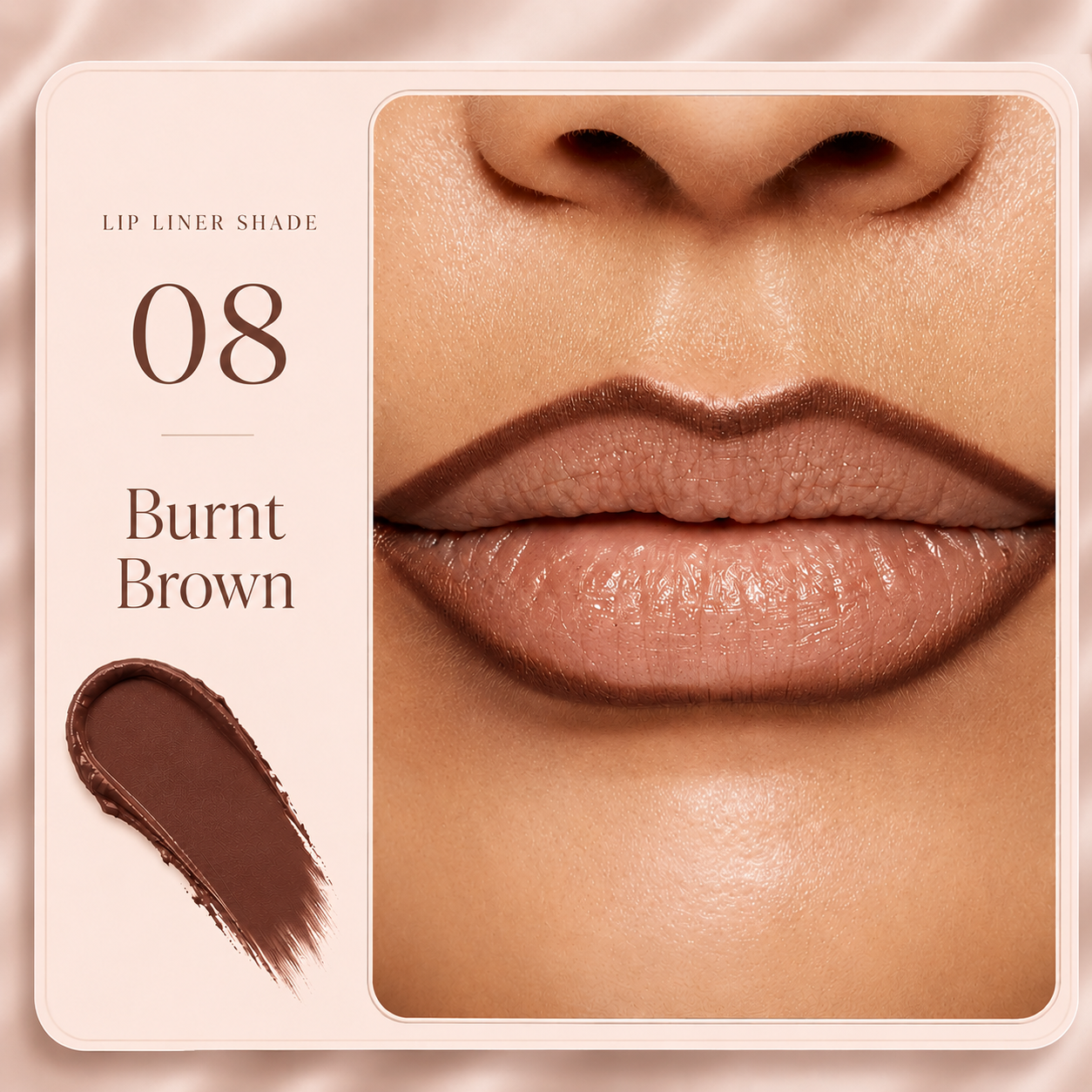 Last Day Buy 1 Get 1 Free Easy Glide Lip Liner — Creamy, Blendable Color with Smooth Application, Summervibes